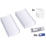 AVERY Zweckform Badge, 68 x 22 mm, set de 10, argent
