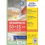 AVERY Zweckform tiquette universelle, 63,5 x 29,6 mm, 50+15
