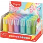 Maped Surligneur FLUO\'PEPS PASTEL, prsentoir de 30