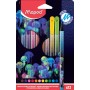 Maped Feutre DEEPSEA PARADISE, tui en carton de 18