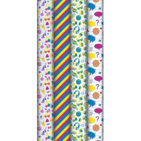 Clairefontaine Papier cadeau \"Pep\'s\", en prsentoir