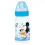STOR - Disney Mickey bébé bouteille de 240ml wideneck tétine en silicone