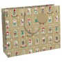 Clairefontaine Sac cadeau de Nol \"Esprit de Nol\", shopping