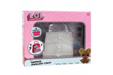 LOL SURPRISE - L.O.L. Surprise Boîte à Bijoux pour Fille Coffret pour Bijou Activité Créatif trousseati Series Confetti Pop