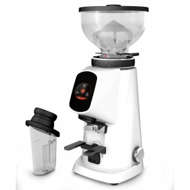 Moulin à café Fiorenzato AllGround Arctic blanc Chrom, Dark-T Titan Mahlwerk