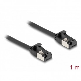 Câble RJ45 Stecker vers Stecker Cat flexible 1 m noir