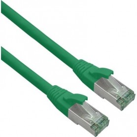 Câble TPE cat 7 RJ45 0,25m vert