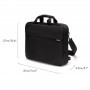 Sacoche pour ordinateur portable - 13" - 14.1" - noir