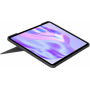 Logitech Combo Touch iPad Pro 13 Pouces (M4)(2024) Keyboard Case - Clavier rétroéclairé détachable avec béquille, Frappe Confortable, Mode Multi-Usage - QWERTZ