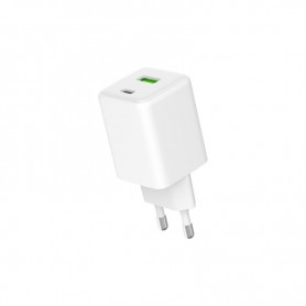 Chargeur GaN 45W blanc
