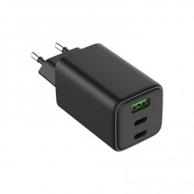 Chargeur GaN 65W noir