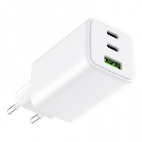 Chargeur GaN 65W blanc