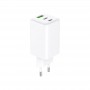 Chargeur GaN 65W blanc
