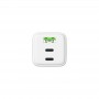 Chargeur GaN 65W blanc