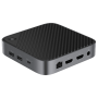 DELTACO USB-C Dockingstation 2xHDMI/RJ45/SD/3.5 VESA 65W