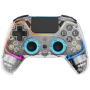 Deltaco PS4/PC Controller wireless/BT transparent