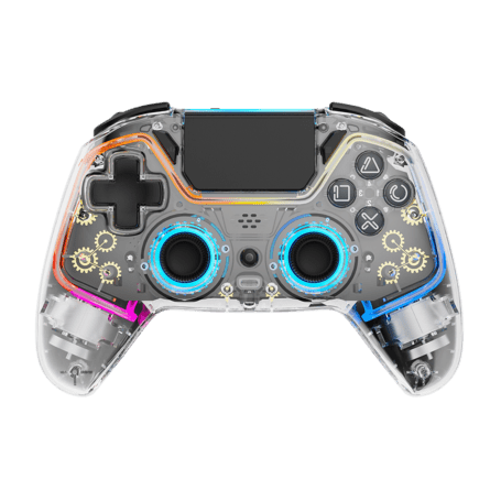 Deltaco PS4/PC Controller wireless/BT transparent