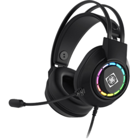 Deltaco DH220 Gaming Headset USB Stereo RGB schwarz