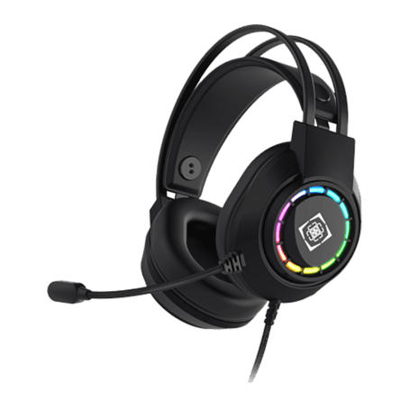 Deltaco DH220 Gaming Headset USB Stereo RGB schwarz