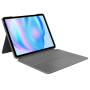 Logitech Combo Touch iPad Air 13\'\' (2024) grau QWERTZ