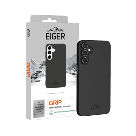 Eiger Grip Case Galaxy A15 4G/5G schwarz