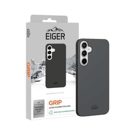 Eiger Grip Case Galaxy A35 schwarz