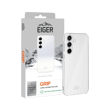 Eiger Grip Case Galaxy A55 transp.