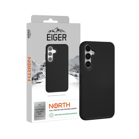 Eiger North Case Galaxy A55 schwarz