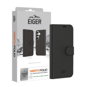 Eiger North Folio Case Galaxy A15 4G/5G schwarz