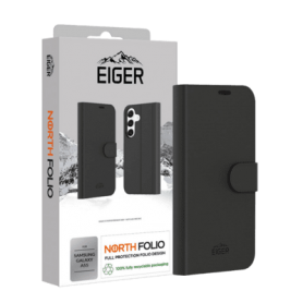 Eiger North Folio Case Galaxy A55 schwarz