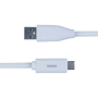Deltaco USB-C zu USB Kabel 1,5m 3A weiß