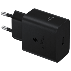 Samsung Schnellladegerät USB-C 45W + USB-C Kabel 1,8m schw
