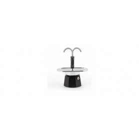 Bialetti Cafetière italienne New Mini Express 2 tasses, Noir