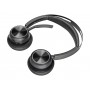 Poly - Voyager Focus 2 UC USB-A Casque avec support - Casque Bluetooth à deux oreilles (stéréo) avec microphone à perche - USB-A compatible PC/Mac - Suppression active du bruit - Teams, Zoom et autres