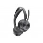 Poly - Voyager Focus 2 UC USB-A Casque avec support - Casque Bluetooth à deux oreilles (stéréo) avec microphone à perche - USB-A compatible PC/Mac - Suppression active du bruit - Teams, Zoom et autres