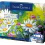 FABER-CASTELL Kit de peinture acrylique, 18 pices