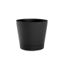 tera Pot de fleurs \"Orione\", diamtre: 380 mm, ash