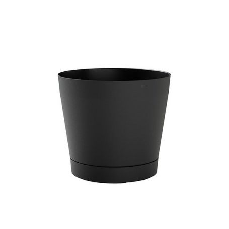 tera Pot de fleurs \"Orione\", diamtre: 380 mm, ash