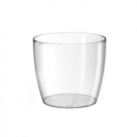 tera Pot de fleurs \"Madeira 18\", transparent