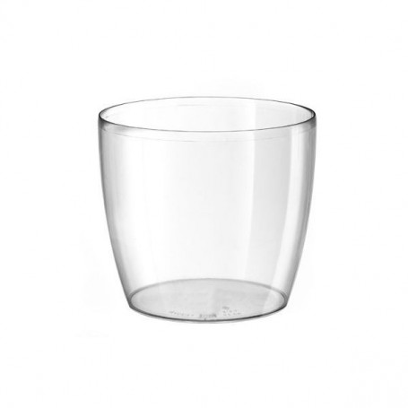 tera Pot de fleurs \"Madeira 18\", transparent
