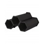 EDA Mini-support pour bouteilles, PP, anthracite