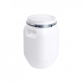 EDA Ft de stockage, 25 litres, plastique, blanc