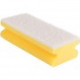 HYGOCLEAN ponge Colour, non-tiss doux, jaune/blanc