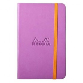 RHODIA Carnet rigide RHODIARAMA, A5, lign, lilas