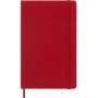 MOLESKINE Carnet rigide, L/A5, uni, rouge carlate
