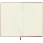 MOLESKINE Carnet rigide, L/A5, uni, rouge carlate