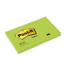 Post-it Bloc-note adhsif, 127 x 76 mm, vert non