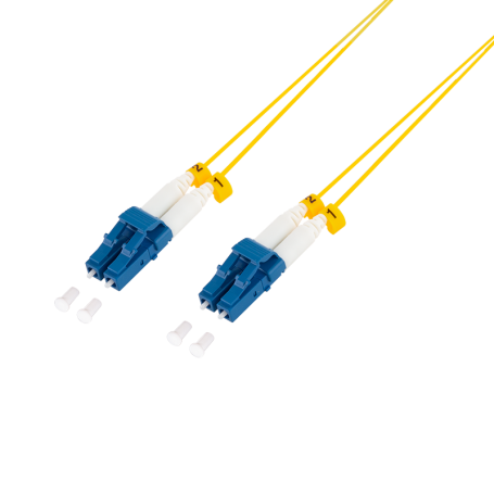 LogiLink Cble patch fibre optique, 2x LC-Duplex, OS2, 0,5 m