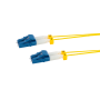 LogiLink Cble patch fibre optique, 2x LC-Duplex, OS2, 0,5 m