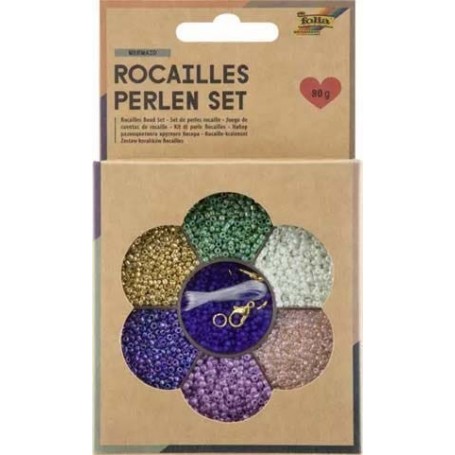 folia Set de perles de rocaille MERMAID